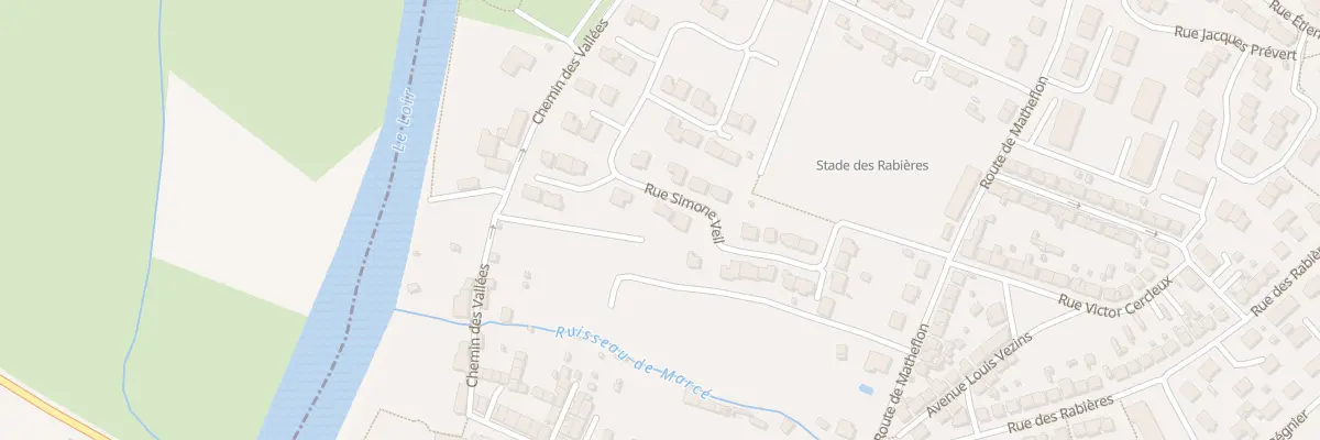 Plan du 27 Rue Simone Veil à Seiches-sur-le-Loir