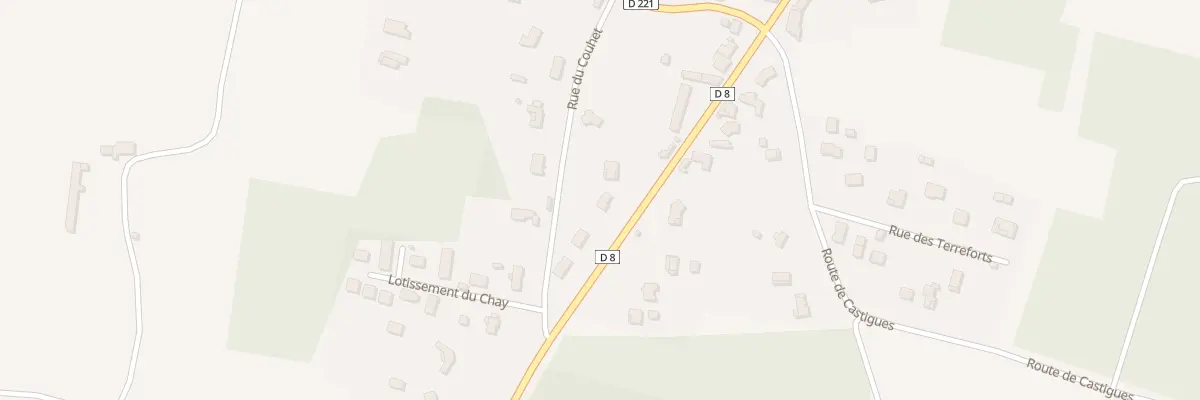 Plan du 6 Rue du Couhet à Noaillan