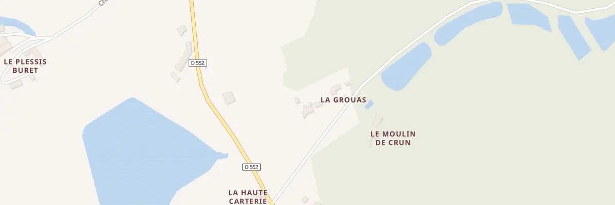 Plan du 113 Che de Courtogis à Sainte-Gemmes-le-Robert