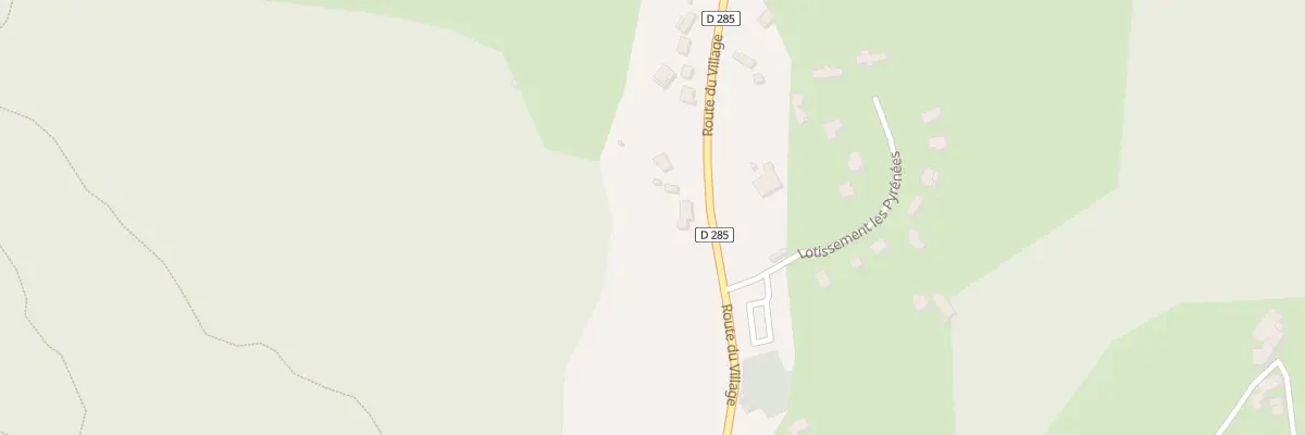 Plan du 459 Rte du Village à Bosdarros