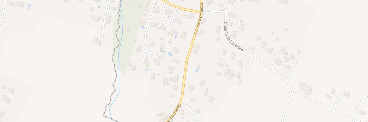 Plan du 323 Av d’Uchamp à Izon
