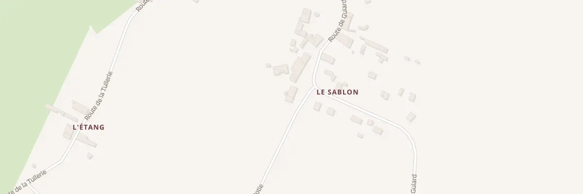 Plan du 30 Rte de Potié à Laruscade