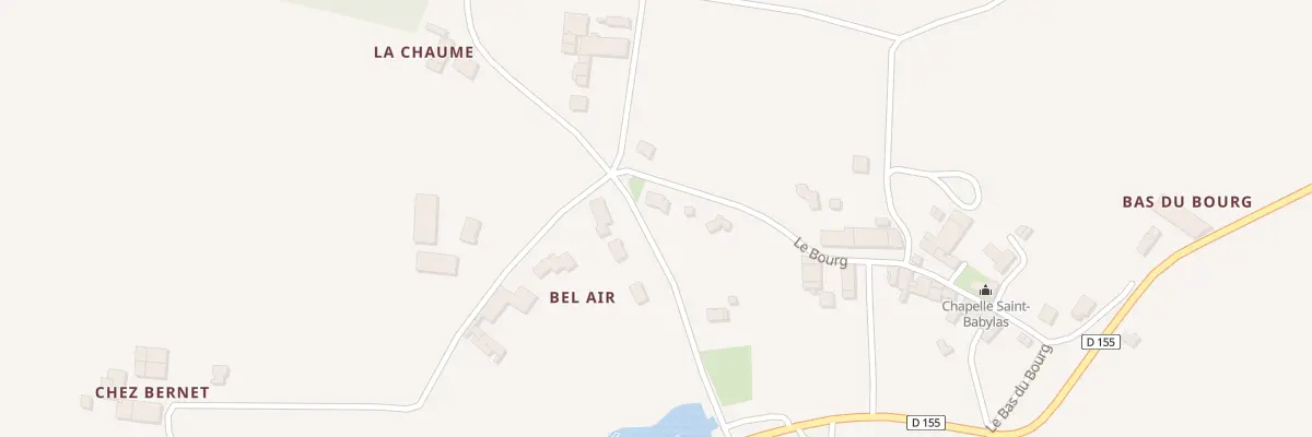 Plan du 5051A Le Bourg - Vallet à Montendre