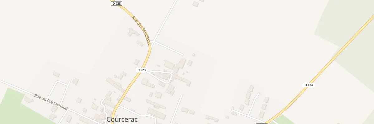 Plan du 30 Rue du Plantis à Courcerac
