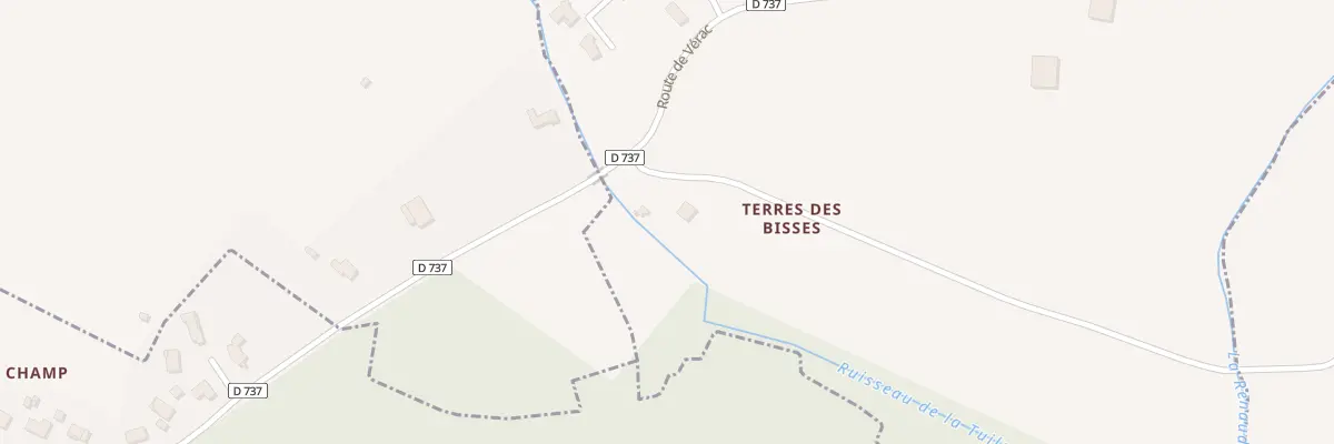 Plan du 17 Terres des Bisses à Tarnès