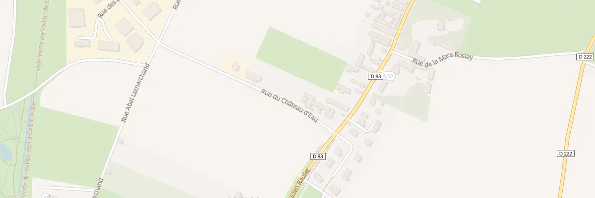 Plan du 8 Rue du Château d’Eau à Luc-sur-Mer
