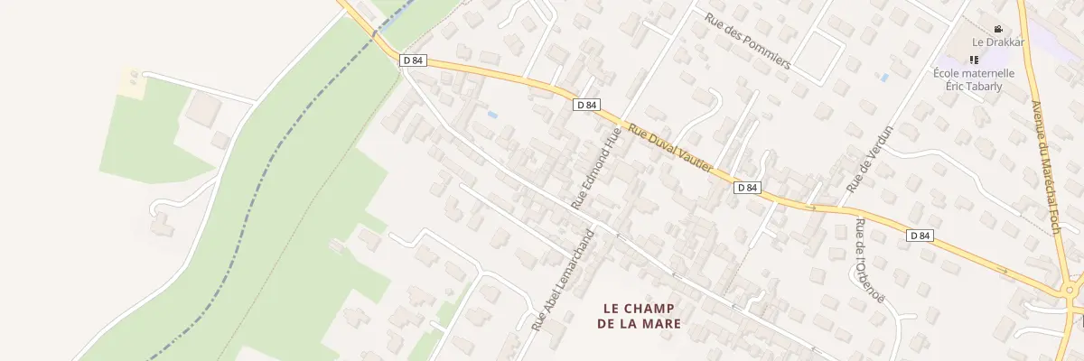 Plan du 72 Rue de la Fontaine à Luc-sur-Mer