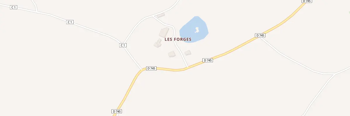 Plan du 5107 Forges à Saint-Marc-la-Lande