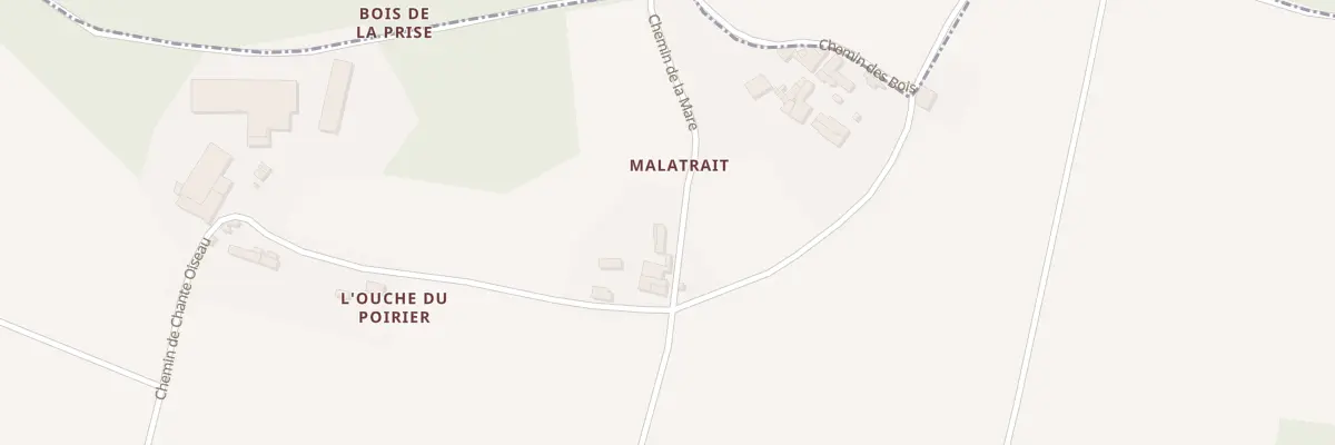 Plan du 5533 Malatrait à Aulnay