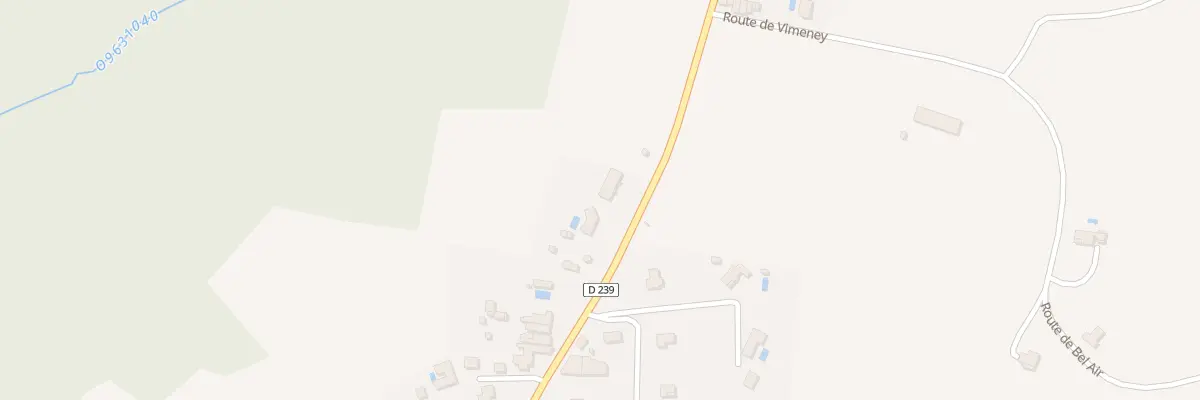 Plan du 232A Pourquet à Haux