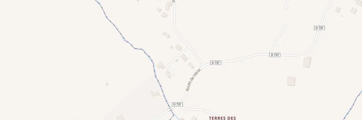 Plan du 53 Rue de Cazauricat à Tarnès