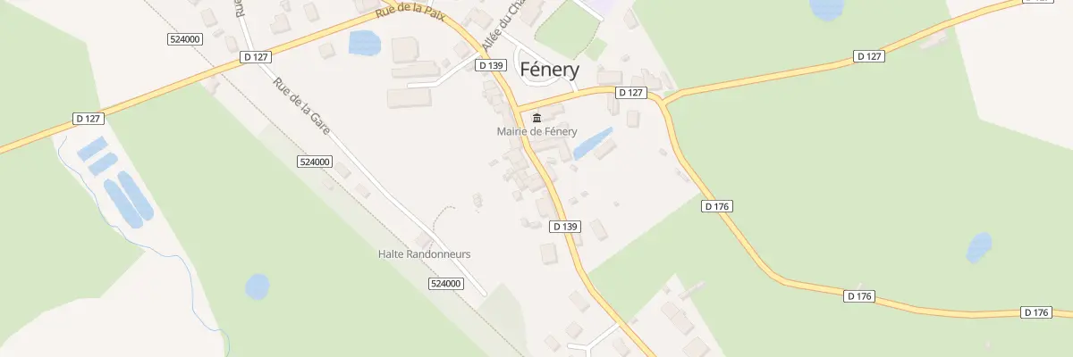 Plan du 18 Rue de la Poste à Fénery