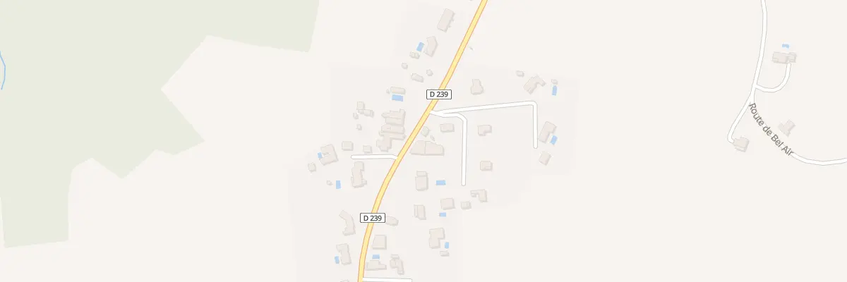 Plan du 489 Rte Departementale 239 Sud à Haux
