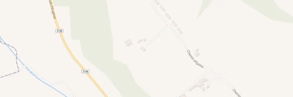 Plan du 950 Che d’Eyziou à Bahus-Soubiran