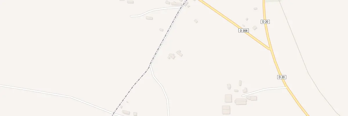 Plan du 236 Rte de l’Être Aubry à Lonlay-le-Tesson