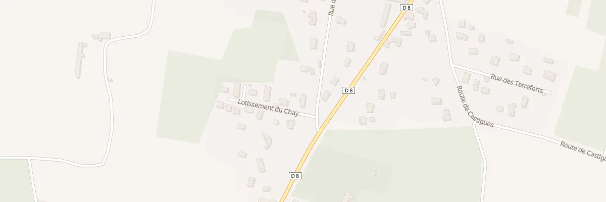 Plan du 1 Rue du Couhet à Noaillan