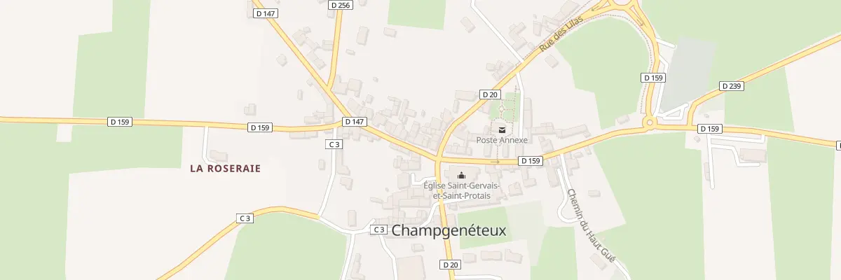 Plan du 6B Rue des Hortensias à Champgenéteux