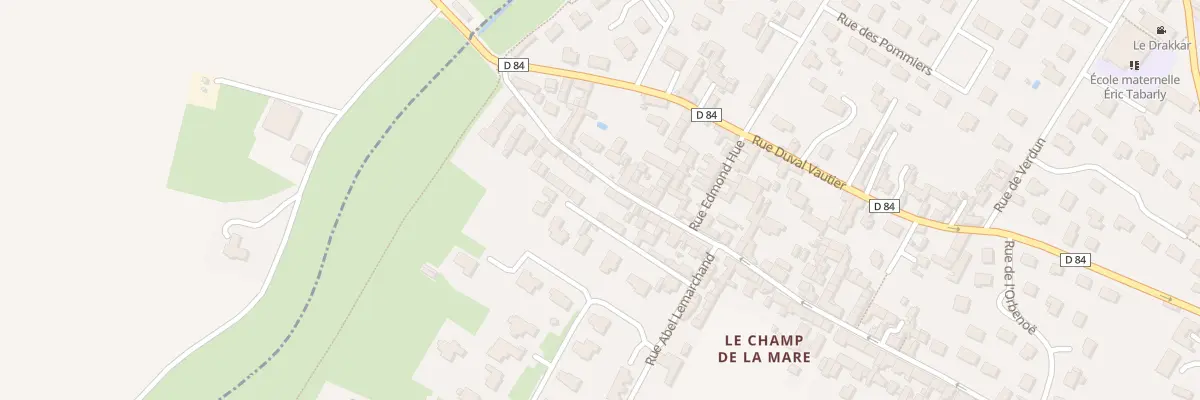 Plan du 95 Rue de la Fontaine à Luc-sur-Mer