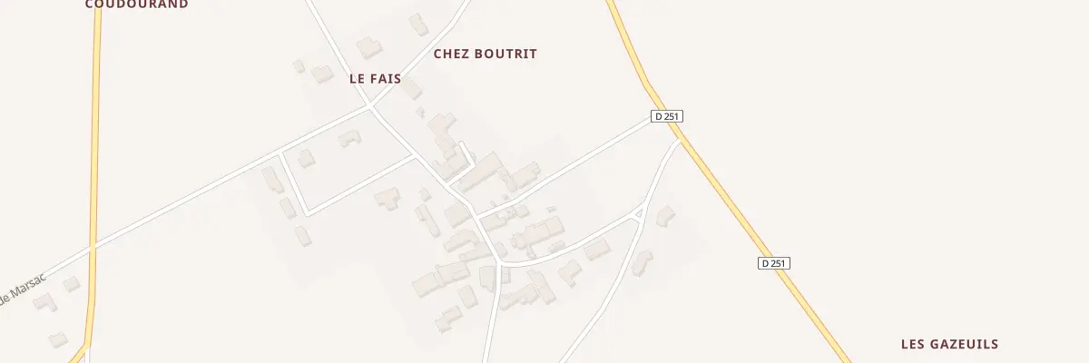 Plan du 20 Chez Boutrit à Sainte-Lheurine