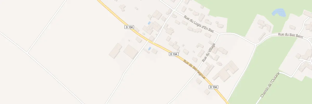Plan du 959 Rue de Bernegoue à Saint-Martin-de-Bernegoue