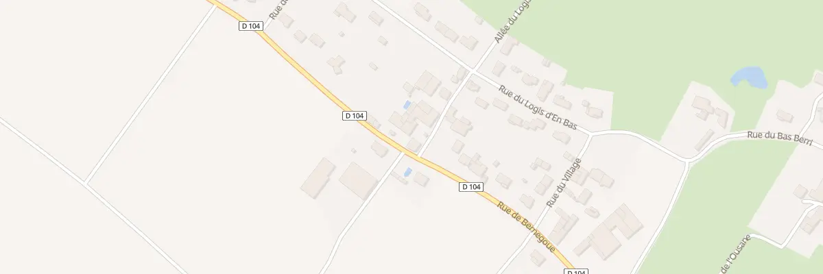 Plan du 1000 Rue de Bernegoue à Saint-Martin-de-Bernegoue