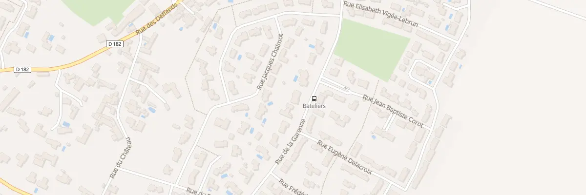 Plan du 67 Rue de la Garenne à Chauray
