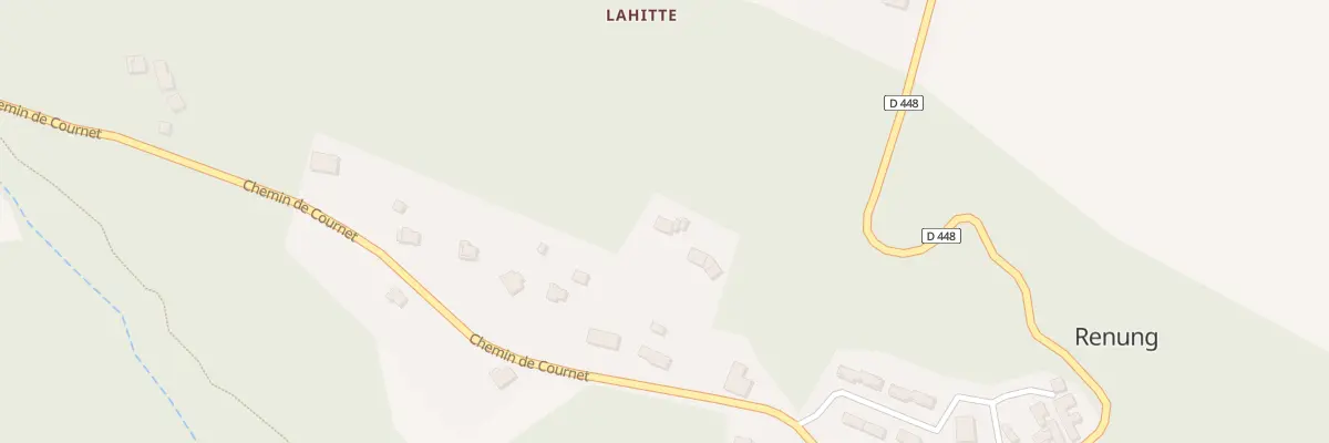 Plan du 296B Che de Cournet à Renung