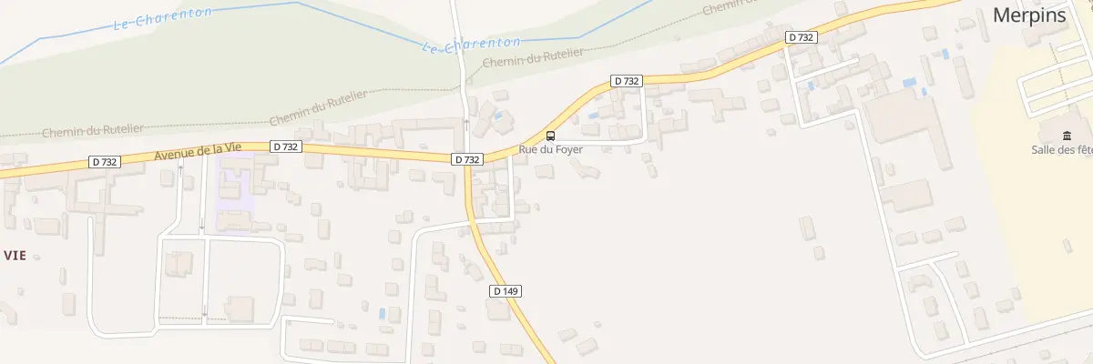 Plan du 5340 Av de Montignac à Merpins
