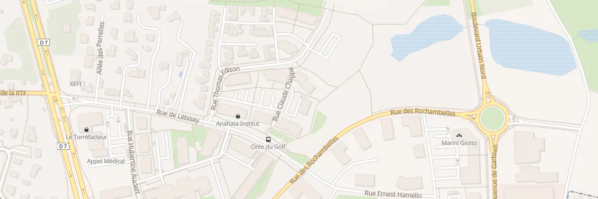 Plan du 3 Rue Claude Chappe à Épron