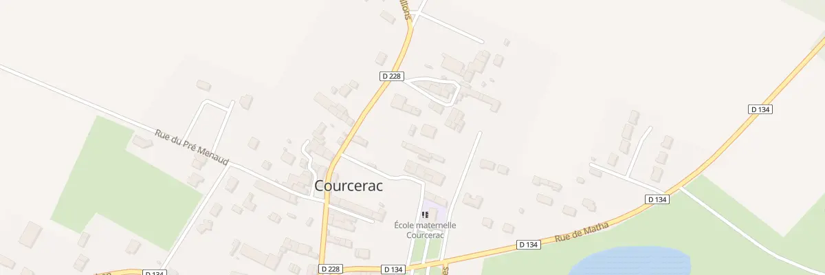 Plan du 18 Rue du Plantis à Courcerac