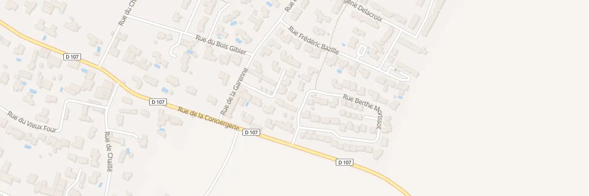 Plan du 80 Rue Berthe Morissot à Chauray