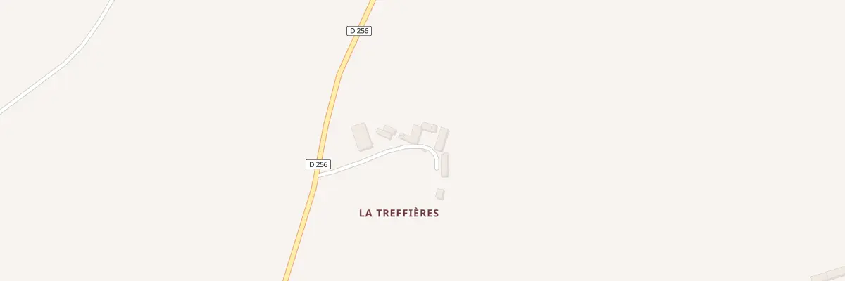 Plan du 1 Les Treffieres à Loupfougères