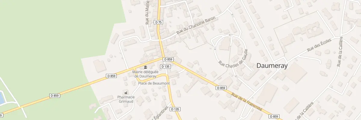 Plan du 18 Rue de la Fraternité à Morannes sur Sarthe-Daumeray