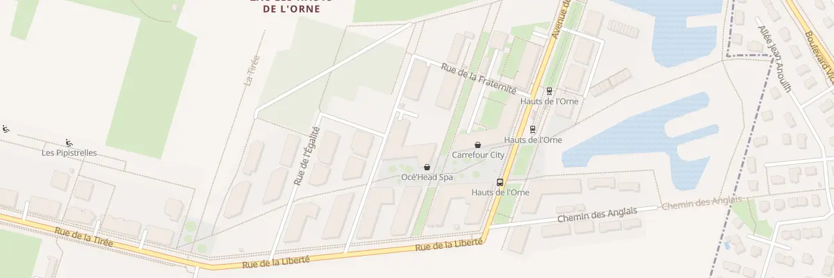 Plan du 3B Pl de la République à Fleury-sur-Orne