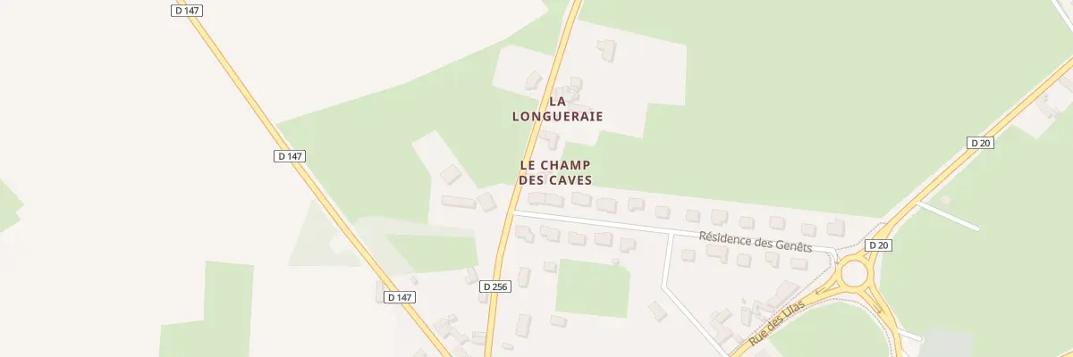 Plan du 6 Rue de la Longueraie à Champgenéteux