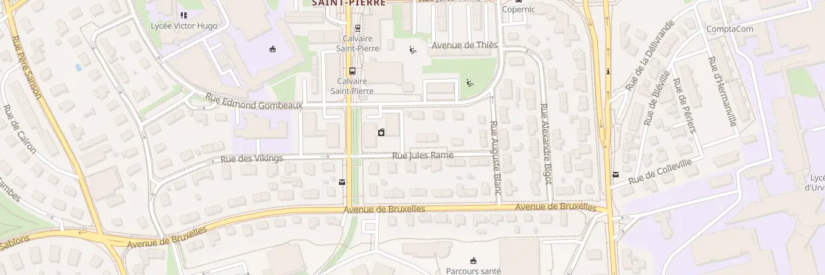 Plan du 10B Rue Jules Rame à Caen
