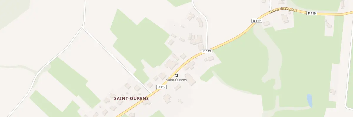 Plan du 86 Rte de Capian à Langoiran