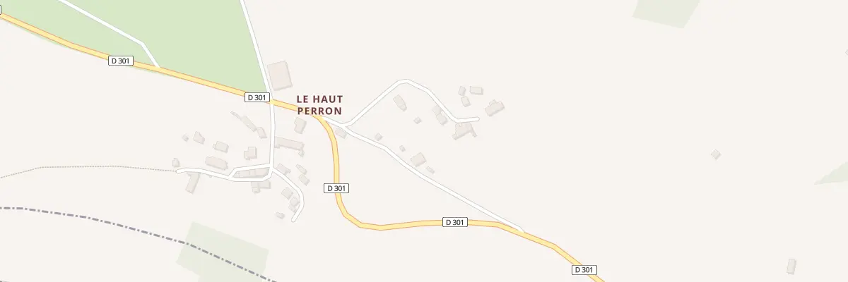 Plan du Bas Perron à Saint-Philbert-sur-Orne