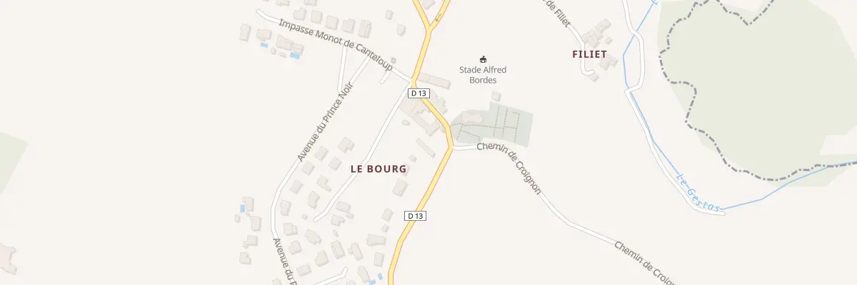 Plan du 27 Av Hector Dorgan à Camarsac