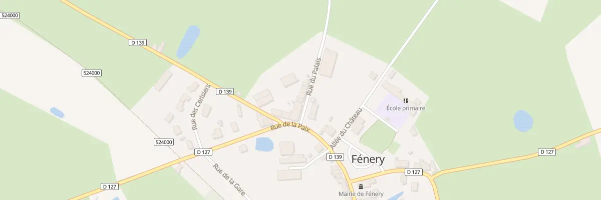 Plan du 5039 Le Bourg à Fénery