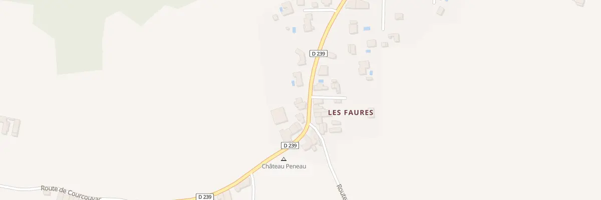 Plan du 680 Rte Departementale 239 Sud à Haux