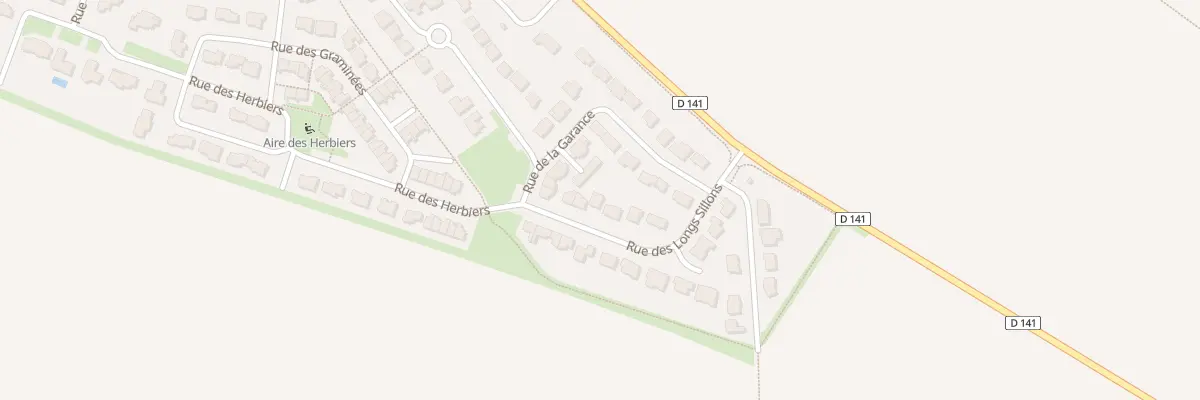 Plan du 8 Rue des Longs Sillons à Mathieu