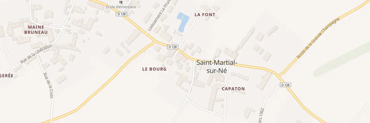 Plan du 9A Rue de la Petite Champagne à Saint-Martial-sur-Né