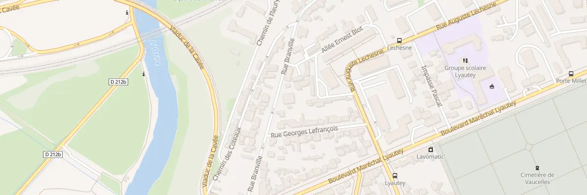Plan du 135 Rue Branville à Caen