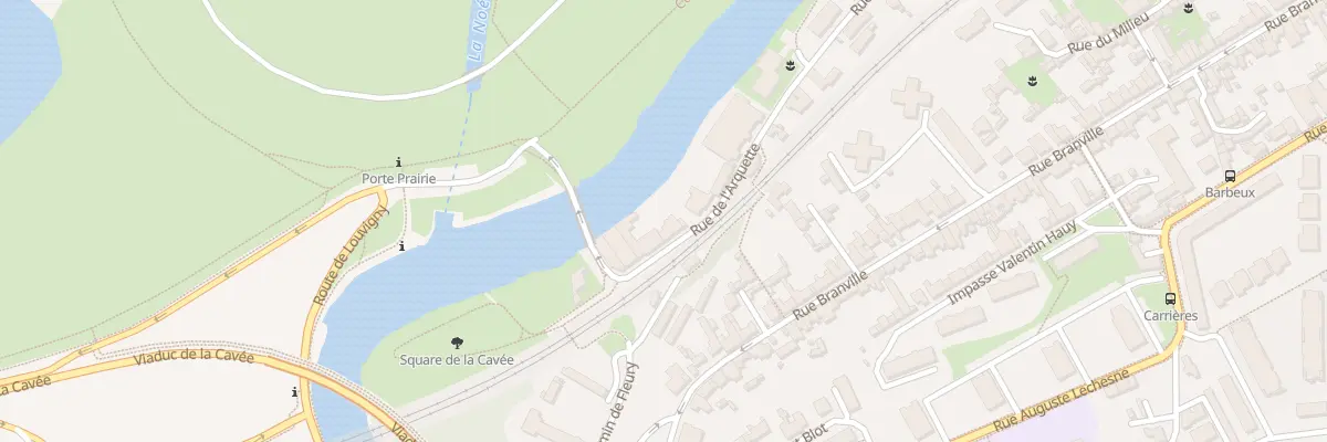 Plan du 102 Rue de l’Arquette à Caen