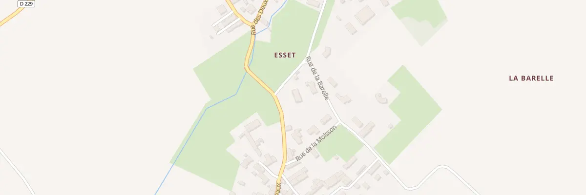 Plan du 21 Rue des Deux Hameaux à La Brousse