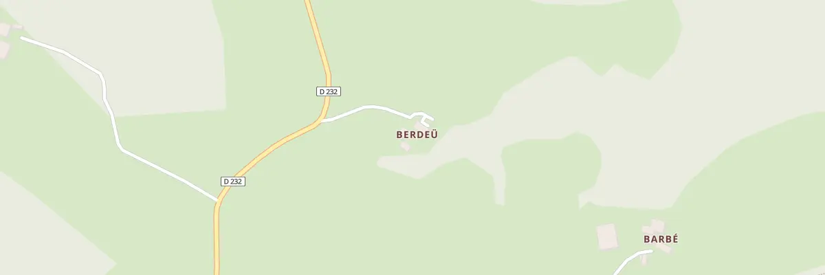 Plan du 16 Rte de Bescat et Mifaget à Sainte-Colome