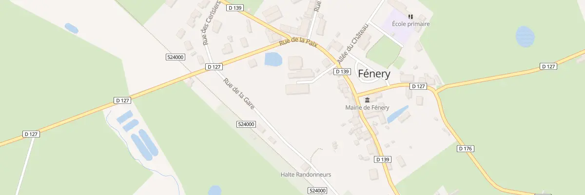 Plan du 5015 Metairie de Fenery à Fénery