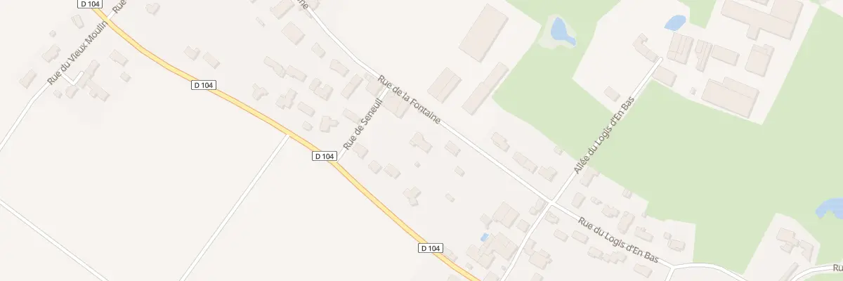 Plan du 135 Rue de la Fontaine à Saint-Martin-de-Bernegoue