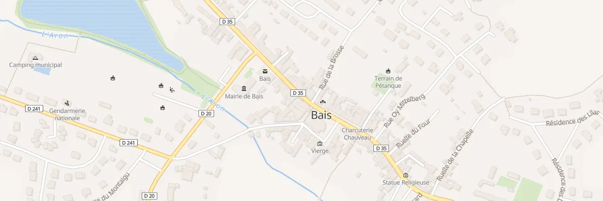 Plan du 4 Rue de la Poste à Bais